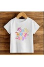 Kiz Çocuk Baskili T-shirt